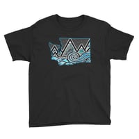 Image 2 of Youth WA Tidal Wave T-Shirt