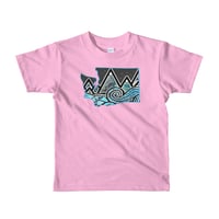 Image 4 of Toddler WA Tidal Wave T-Shirt