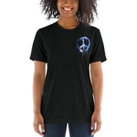 Image 1 of Womens Unisex Drippy Peace T-Shirt