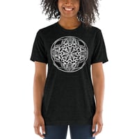 Image 1 of Womens Unisex Dragonfly Mandala T-Shirt