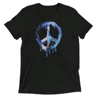 Image 2 of Womens Unisex Drippy Peace T-Shirt (Front Graphic)