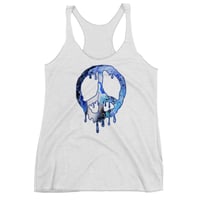 Image 2 of Womens Tank Top Drippy Peace