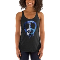 Image 1 of Womens Tank Top Drippy Peace