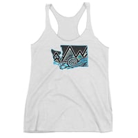 Image 2 of Womens Tank Top Tidal Wave