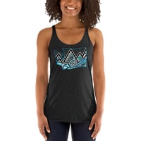 Image 1 of Womens Tank Top Tidal Wave