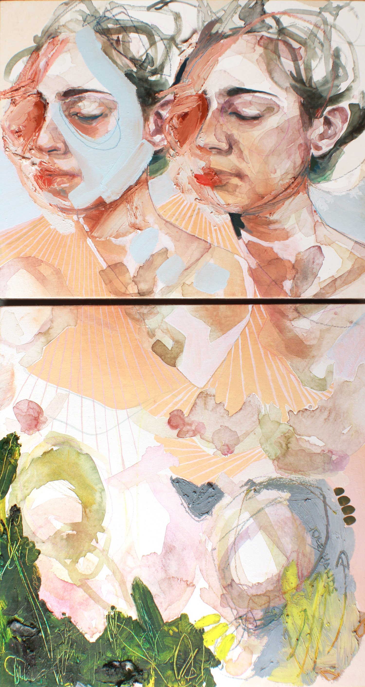 Image of "Gardening in Blue"