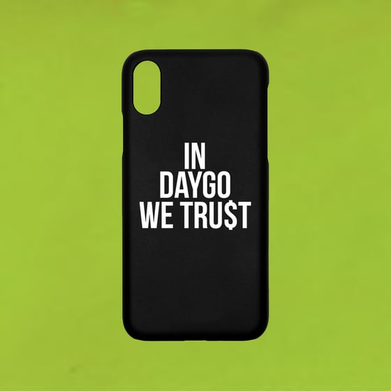 Image of IN DAYGO WE TRU$T (BLK IPHONE CASE)