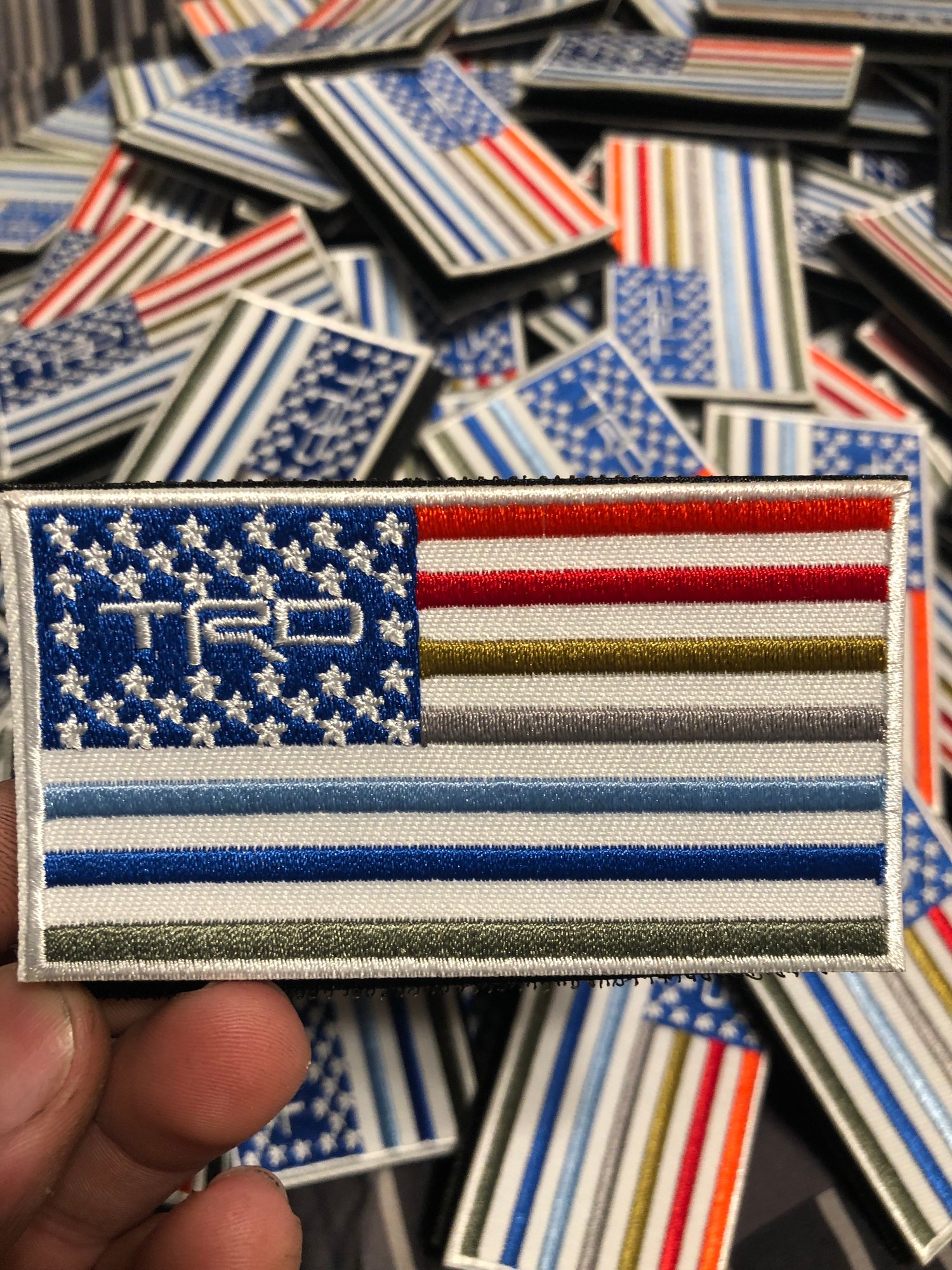 Image of TRD flag patch pack 