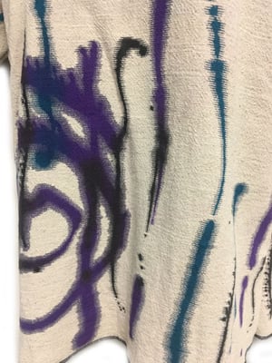 Image of Alison Tunic - "Splash" Design - 90% cotton/10% linen
