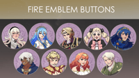Fire Emblem Buttons