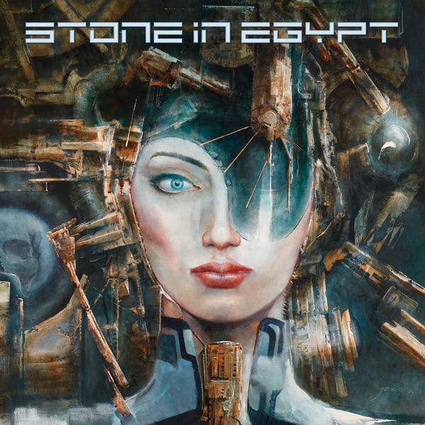 Image of STONE IN EGYPT - Stone in Egypt. Limited Edition Clear/Red/Blue Vinyl. Incl. Poster.