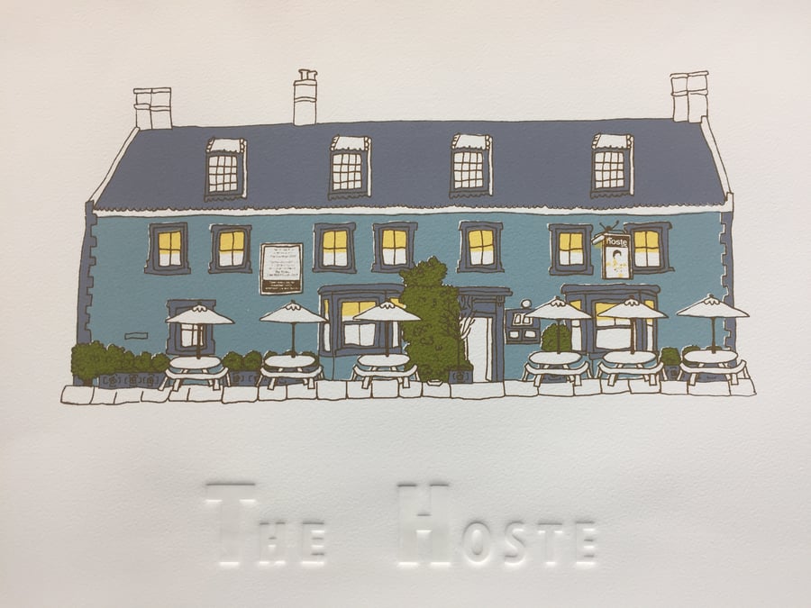 Image of H is for 'The Hoste' 