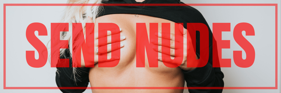 Image of Send Nudes Slap Sticker - Boobs