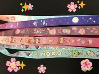 Image 3 of animal crossing sky lanyard 