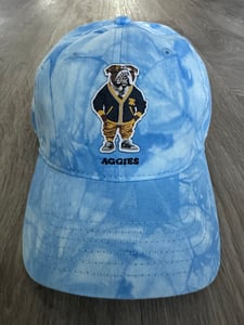 Image of Aggie Polo Bulldog Dad Hat-Tye Dyed