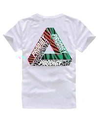 Image 2 of PRODIGY ANIMAL PRINT TEE WHITE