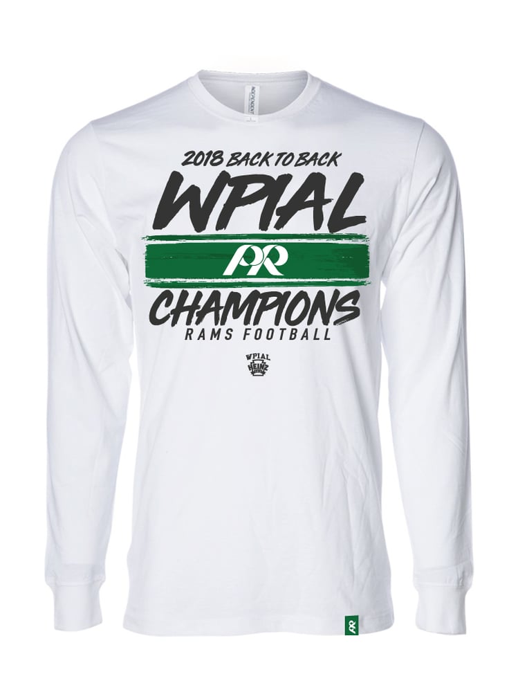 Image of L/S WPIAL CHAMPS TEE - WHITE 40% OFF