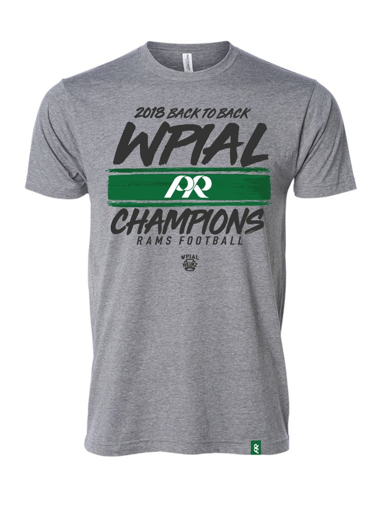 Image of S/S WPIAL CHAMPS TEE - GREY 40% OFF