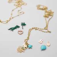 Image 1 of Collana ciondoli personalizzata oro