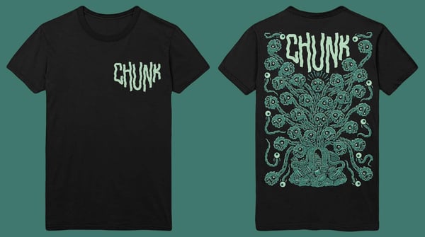 Image of Chunk tee front & back print 
