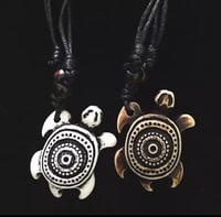 Carved Turtle Necklace