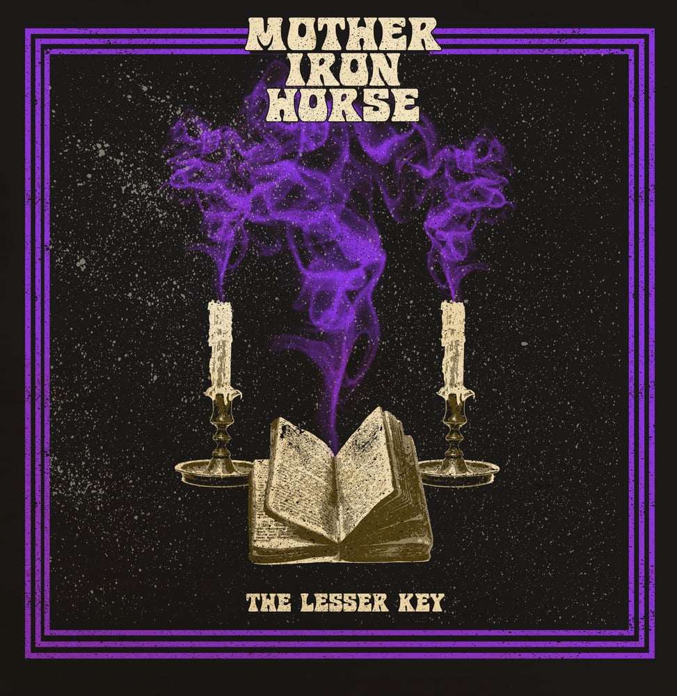Image of MOTHER IRON HORSE - THE LESSER KEY Trasparent Purple Vinyl