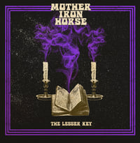 Image 1 of MOTHER IRON HORSE - THE LESSER KEY Trasparent Purple Vinyl