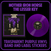 MOTHER IRON HORSE - THE LESSER KEY Trasparent Purple Vinyl
