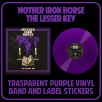 Image 2 of MOTHER IRON HORSE - THE LESSER KEY Trasparent Purple Vinyl