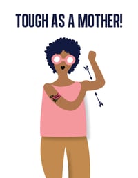 Image 1 of Tough as a Mother Cards