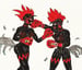 Image of "ROOSTERS" PRINT