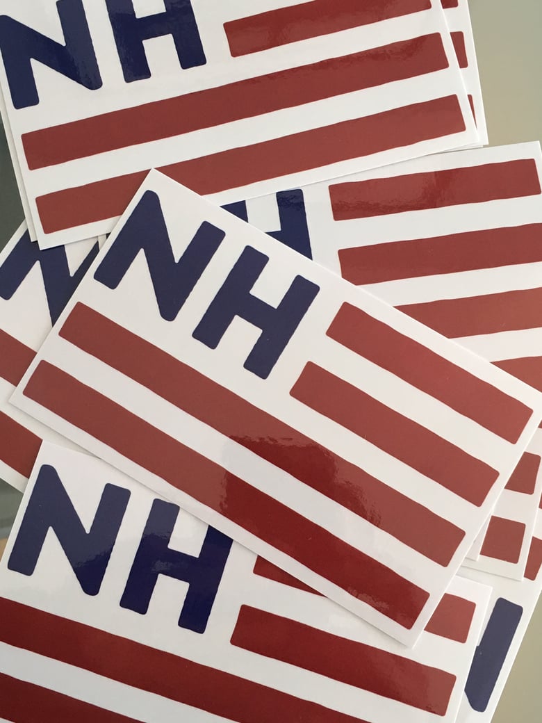 Image of NH Flag sticker