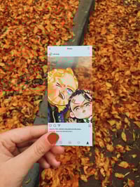 ThorKi Instagram Transparent Bookmark