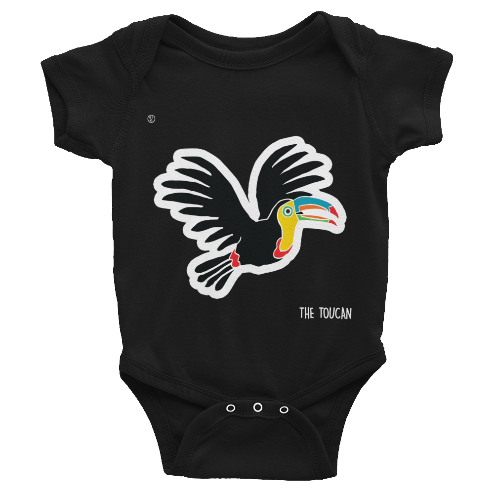 Image of Central American Birds Baby Bodysuits - BELIZE