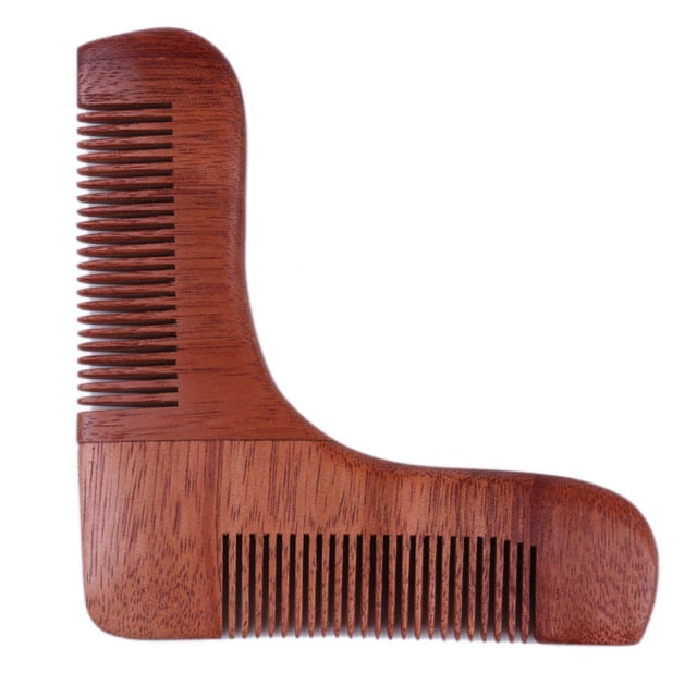 Image of Wood Beard Shaping Comb