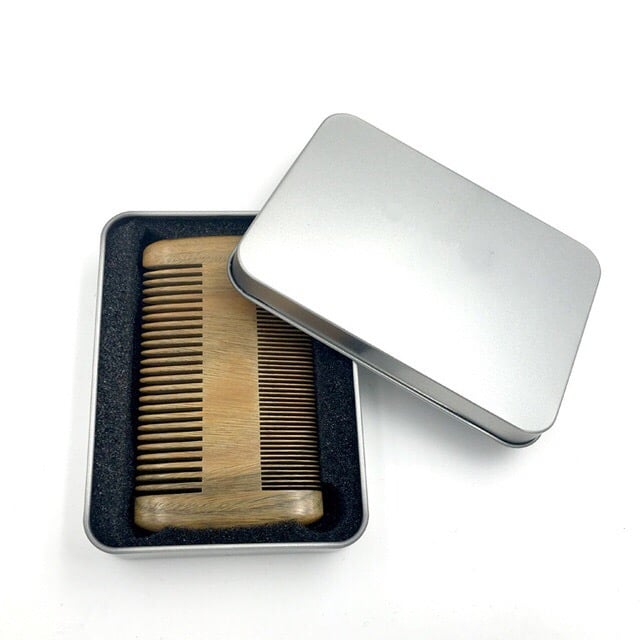 Image of Wood Beard Comb with Case