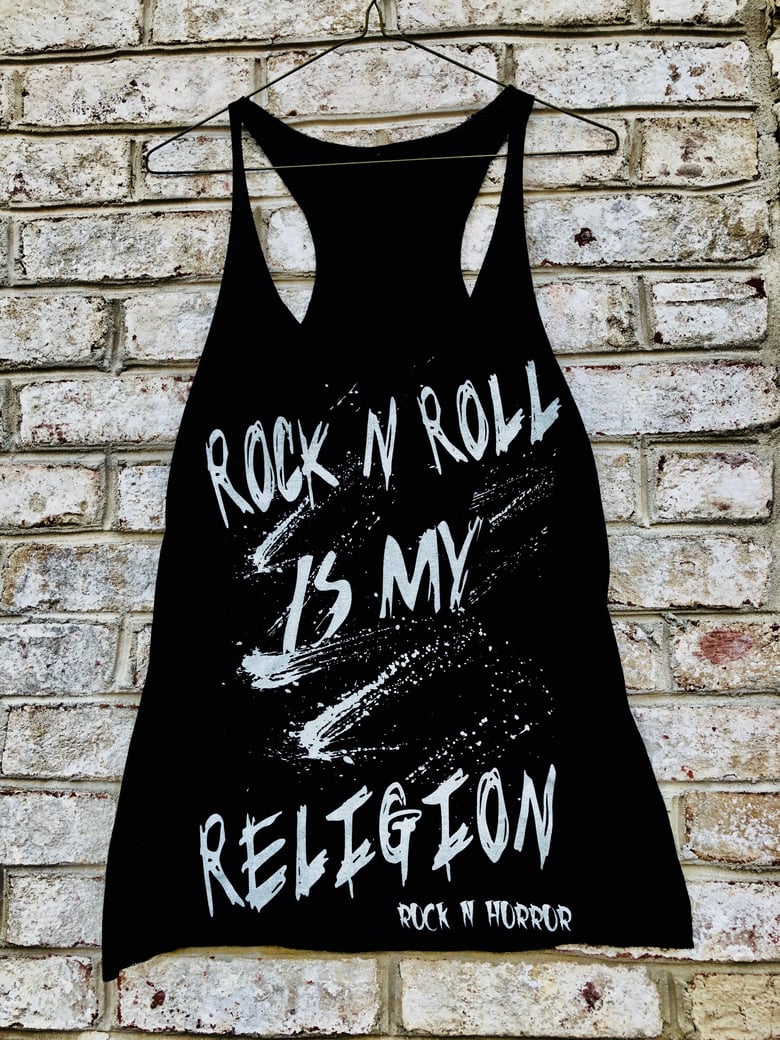 Image of Rock N Roll Is My Religion Women’s Tank