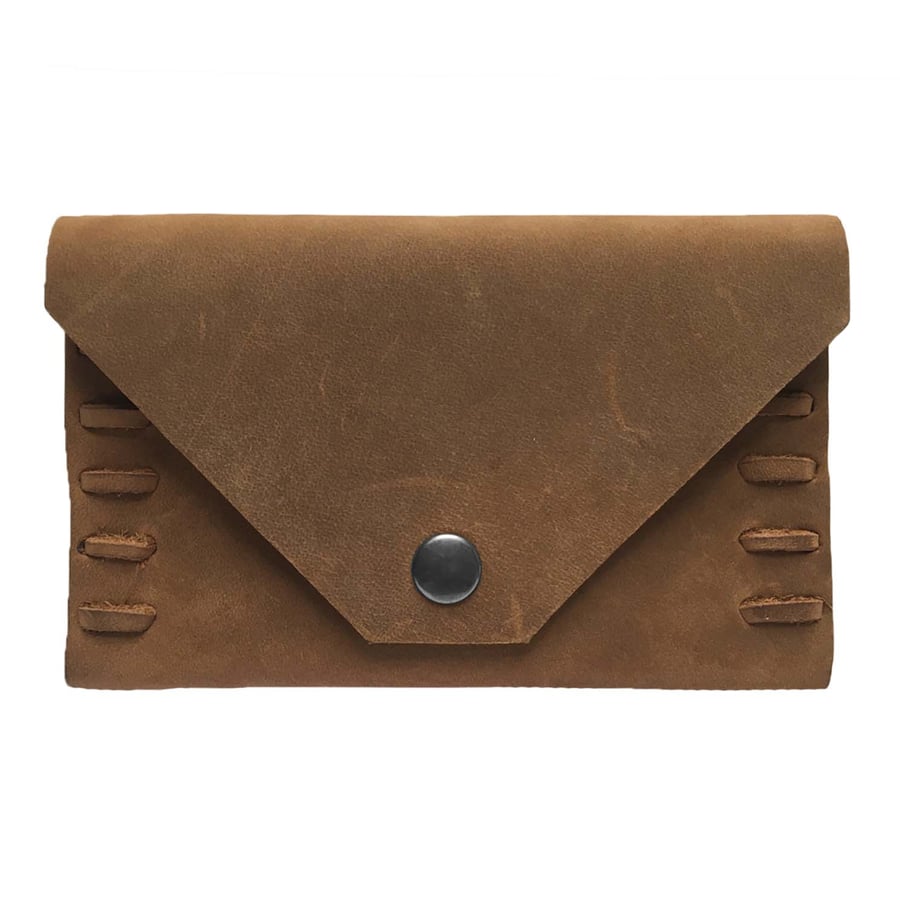 Image of Structured Cowhide Wallet