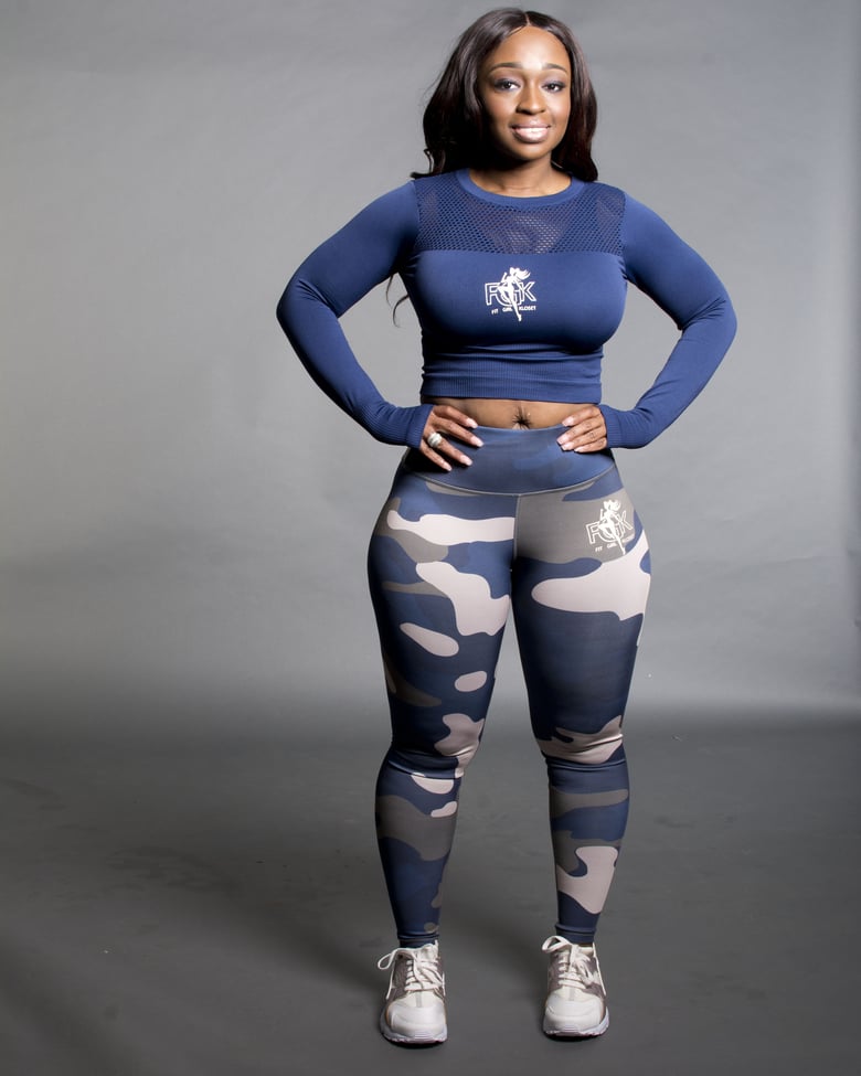 Image of Camo Logo Leggings 