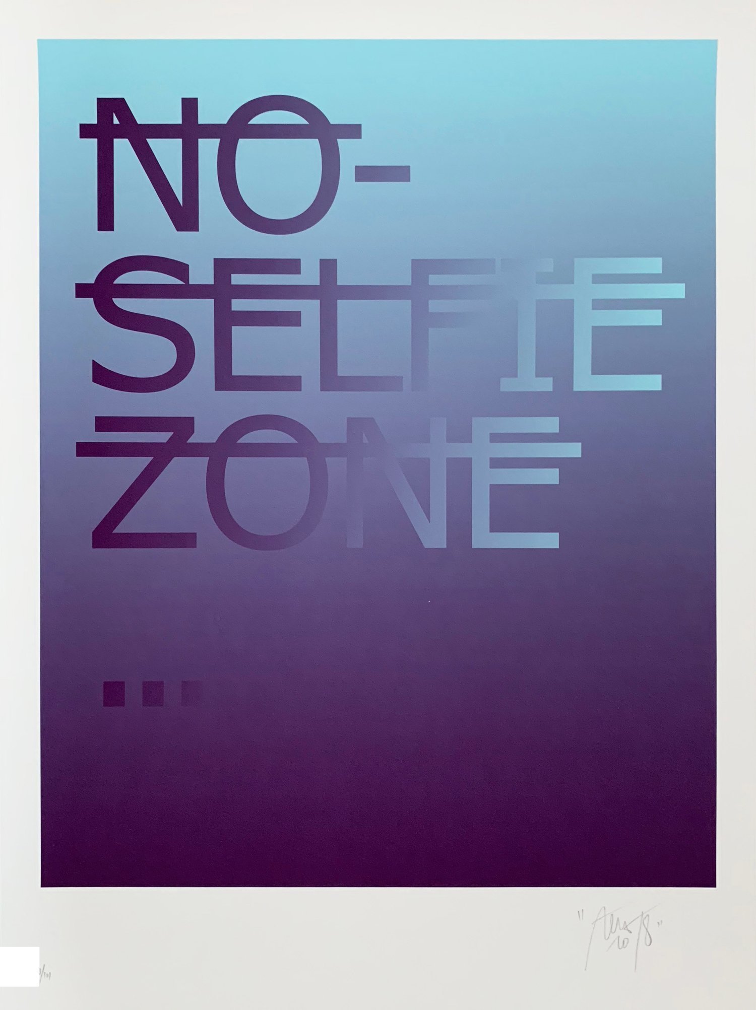 Image of Rero - No Selfie Zone