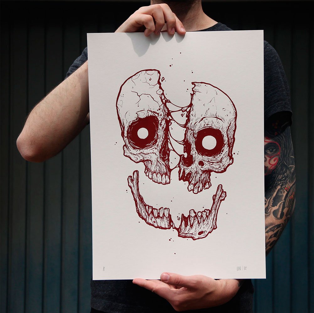 Image of ATE SKULL