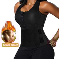   Neoprene Sauna Sweat Belt Waist Trainer Sports Vest Body Shaper underbust corset