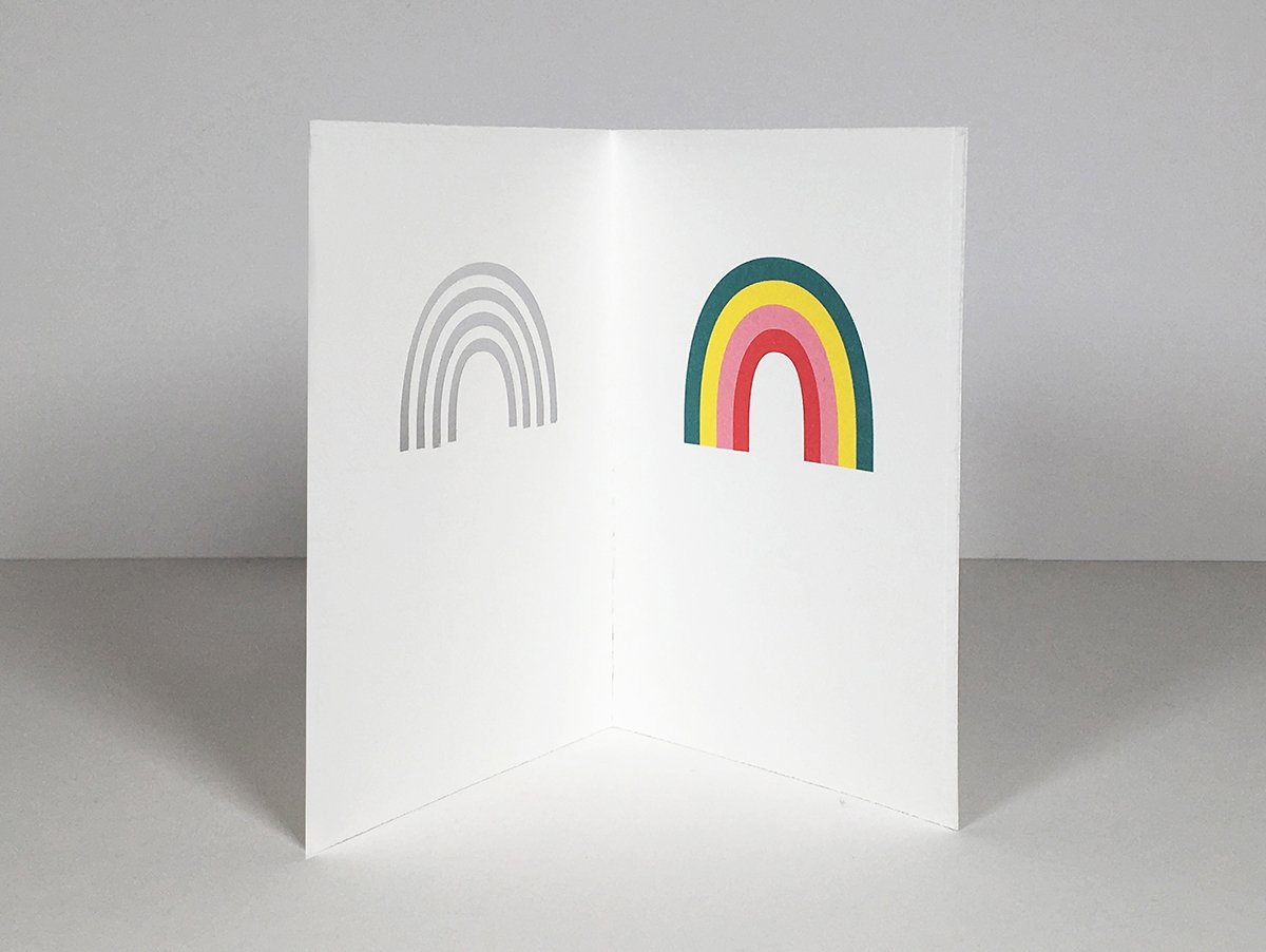 Image of 2 x Rainbow Cards