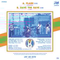 Image 2 of COLOURED BALLS "Flash" b/w "Dave The Rave" 7" single JAW039