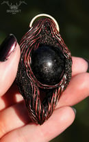Image 5 of Black Orb Obsidian Necklace