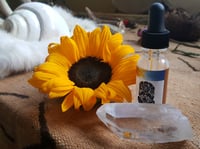 Sunflower Quartz Infused Essence - made in Boriken (Puerto Rico) 1 oz