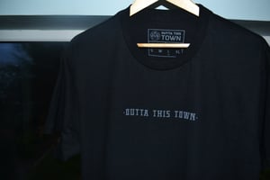 Image of Alex Faulkner x Outta This Town Wild Bear T-shirt Black 🐻