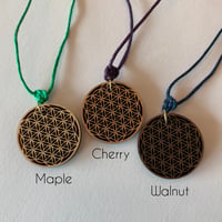 Image 4 of Flower of Life Necklace