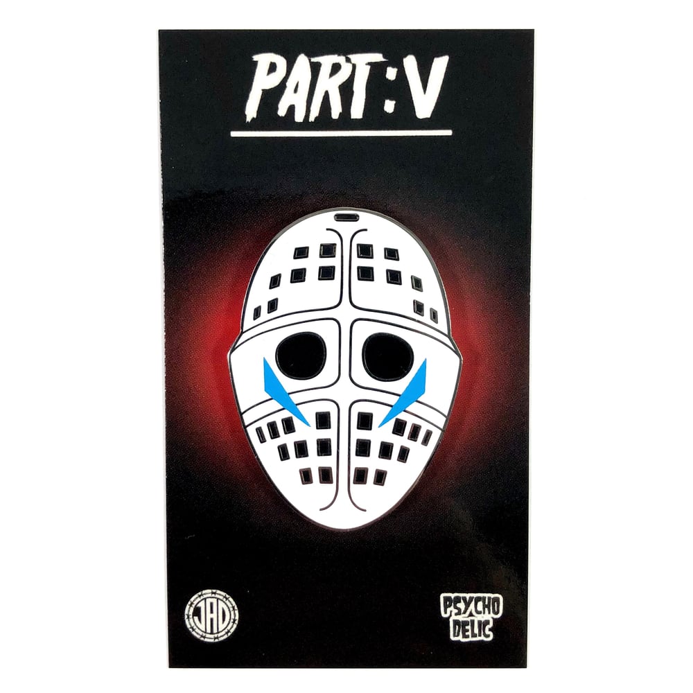 Part V Mask v2 Blue Classic (Enamel Pin)