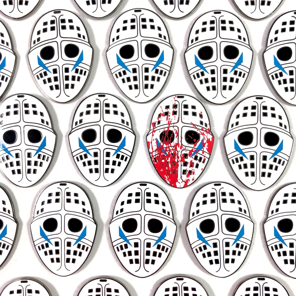 Part V Mask v2 Blue Classic (Enamel Pin)